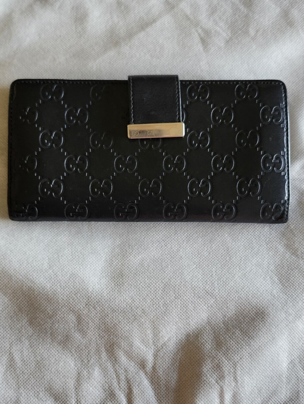 Guccissima Leather Continental Wallet